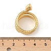 Brass Micro Pave Cubic Zirconia Finger Rings RJEW-Z101-01G-01-5