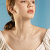 Unicraftale 2Pcs 2 Colors 304 Stainless Steel Choker Necklaces NJEW-UN0001-52-6
