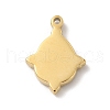 Ion Plating(IP) 304 Stainless Steel Pendants STAS-H165-25G-3
