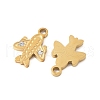 304 Stainless Steel Pendants STAS-R168-06G-2