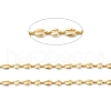 Rack Plating Brass Oval Link Chains CHC-I040-14G-2