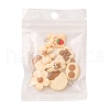 8Pcs 8 Style Opaque Resin Pendants RESI-FS0001-23A-5