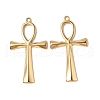 Ion Plating(IP) 304 Stainless Steel Pendants STAS-C066-10G-2