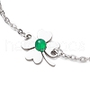 304 Stainless Steel Cable Chains Link Bracelets BJEW-JB11617-3