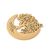 304 Stainless Steel Pendants STAS-V016-10G-2