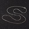 304 Stainless Steel Snake Chain Necklaces X-NJEW-O096-16-2
