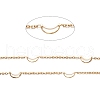 Ion Plating(IP) 304 Stainless Steel Moon Link Cable Chains STAS-P254-11G-2