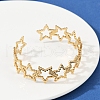 304 Stainless Steel Cuff Bangles for Women BJEW-U045-03G-2