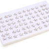 Star Brass Natural Pearl Stud Earrings PEAR-N020-05V-3