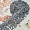 DICOSMETIC 4M Polyester Tassel Lace Ribbon OCOR-DC0001-09B-3