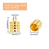 Brass Cord Ends Sets KK-PH0004-41-2