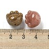 Natural Alashan Agate Carved Beads G-M442-03-3