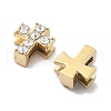 PVD Vacuum Plating 304 Stainless Steel Crystal Rhinestone Beads SATS-R130-02G-02-2