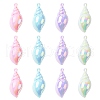 20Pcs 4 Colors Acrylic Pendants SACR-CJ0001-40-1