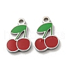 304 Stainless Steel Enamel Charms STAS-L022-006P-1