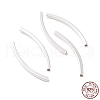 925 Sterling Silver Tube Beads STER-D035-14S-5
