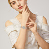 GOMAKERER 6Pcs 2 Colors Brass Bangle Makings FIND-GO0002-78-5