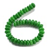 Dyed Natural Malaysia Jade Beads Strands G-P559-A16-02-3