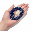 Natural Lapis Lazuli Bead Strands X-G-G953-01-8mm-5