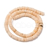 Natural Rouge Jade Beads Strands G-L624-H14-6x2mm-3