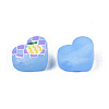 Transparent Printed Acrylic Beads MACR-S373-124-H-5