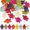 SUNNYCLUE 2 Strands Dyed Synthetic Turquoise Beads Strands G-SC0002-92-1