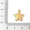 304 Stainless Steel Pendants STAS-L283-09G-3