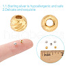 GOMAKERER 20Pcs 2 Colors 925 Sterling Silver Beads FIND-GO0002-69-5