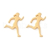 304 Stainless Steel Stud Earrings for Women EJEW-Z089-09G-4