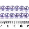 Electroplate Transparent Glass Beads Strands X-GLAA-T032-T8mm-AB01-2