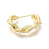 Brass Earring Finding KK-U061-08G-2
