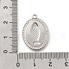 304 Stainless Steel Pendants STAS-C122-05P-3