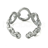304 Stainless Steel Open Cuff Ring RJEW-L110-011P-3