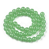 Imitation Jade Glass Beads Strands GLAA-T032-J10mm-02-2