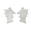 Brass Stud Earrings EJEW-M066-02P-2