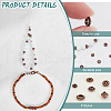   300Pcs 6 Styles Tibetan Style Alloy Spacer Beads TIBEB-PH0004-98-4