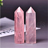 Tower Natural Rose Quartz Healing Stone Wands PW-WG74147-03-3