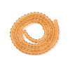 Transparent Glass Beads Strands EGLA-A044-T4mm-MD23-3