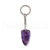 Natural Gemstone Sailor's Knot Pendant Keychain KEYC-E038-03P-3