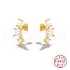 S925 Sterling Silver Geometric Stud Earrings WD8941-1-1