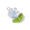 Transparent Acrylic Pendants PALLOY-JF03713-01-4