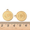304 Stainless Steel Pendants STAS-V015-35G-3