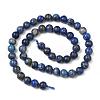 Natural Lapis Lazuli Bead Strands X-G-G953-01-8mm-9