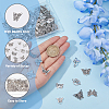 DICOSMETIC 120Pcs 12 Styles Tibetan Style Alloy Connector Charms FIND-DC0005-47-3