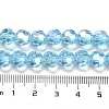 Transparent Glass Beads EGLA-A035-T8mm-B08-4