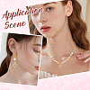Beebeecraft 10Pcs Brass Cubic Zirconia Pendants KK-BBC0015-94-5