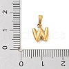 316L Surgical Stainless Steel Charms STAS-G315-01G-W-3