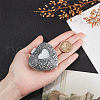 SUNNYCLUE 1Pc Tibetan Style Alloy Box CON-SC0001-16-3