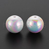 Opaque Acrylic Beads X-MACR-S370-18mm-01-3