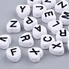 Opaque Acrylic Enamel Beads X-MACR-S273-37A-1